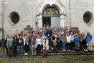 Unsere Studierende vor der Heilig Kreuz Kirche