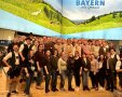 Gruppenbild in der Bayernhalle auf der Internationalen Grünen Woche