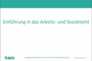 Arbeits- und Sozialrecht