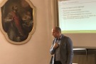 Sven Keller hält Vortrag