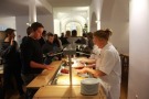 Ausklang bei Kaffee und Kuchen im Speisesaal
