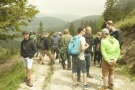 Beim Abstieg