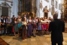 Feierliche Stimmung durch unseren Studierendenchor