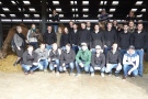 Gruppenfoto mit Kamelen