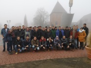 Gruppenbild der Studierenden im Neben